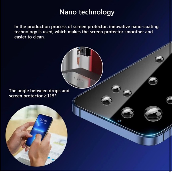 Anti Blue Light Screen Protector for iPhone X/XS & iPhone 11 Pro (5.8 inch) - Picture 5 of 8